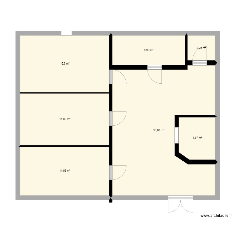 plan de l entreprise deuxieme. Plan de 0 pièce et 0 m2