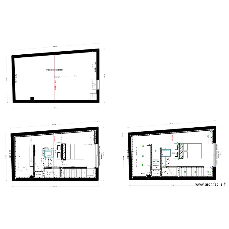 projet cynthia et mathieu. Plan de 12 pièces et 118 m2