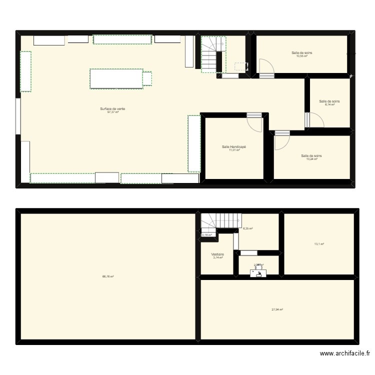 yves rocher . Plan de 0 pièce et 0 m2