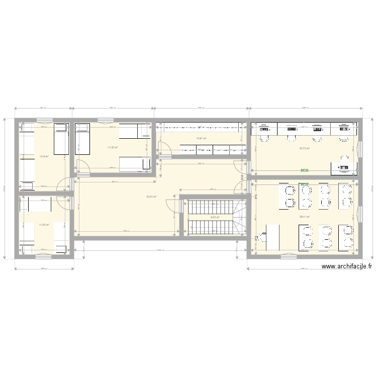 Centre de formation 6. Plan de 0 pièce et 0 m2