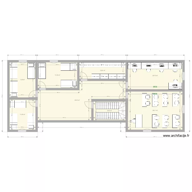 Centre de formation 6. Plan de 