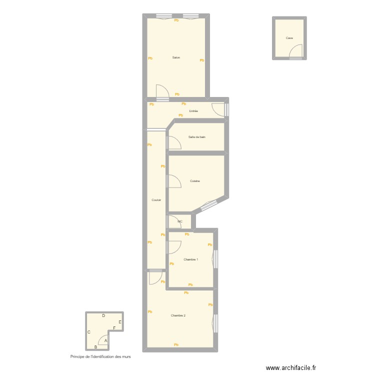 Croquis 3ème Etage . Plan de 0 pièce et 0 m2