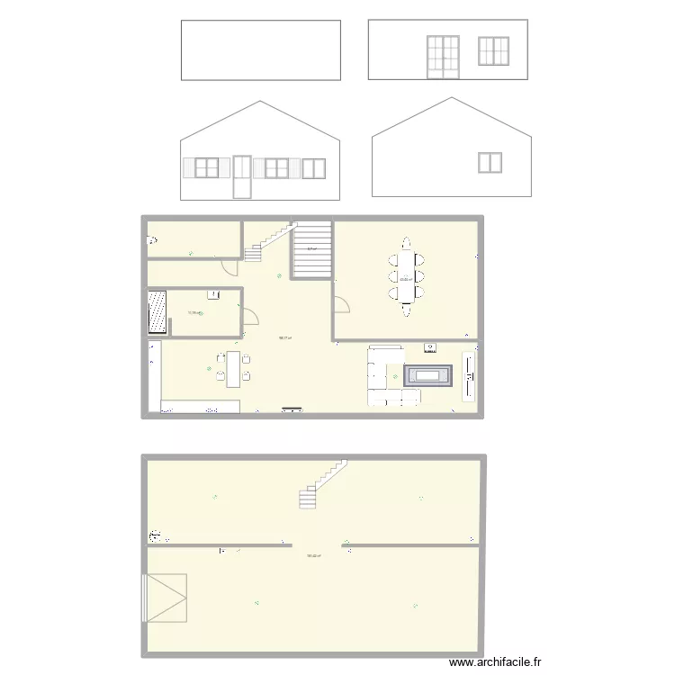 maison Chloé. Plan de maison Chloé. Plan de