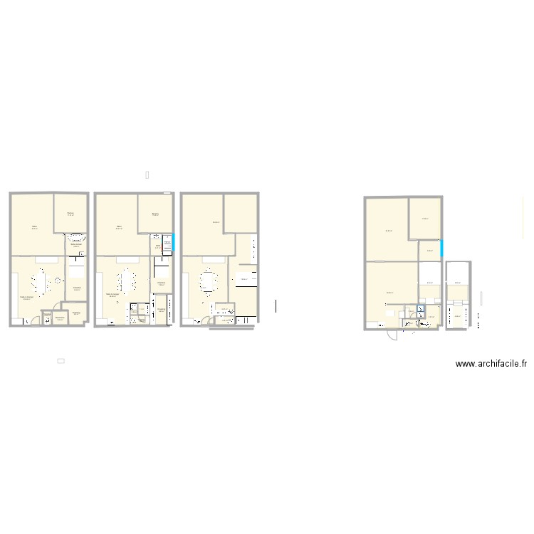 99 Jean Pierre Timbaud SDB1. Plan de 0 pièce et 0 m2