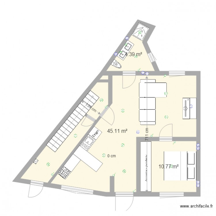 av observatoire v7. Plan de 0 pièce et 0 m2