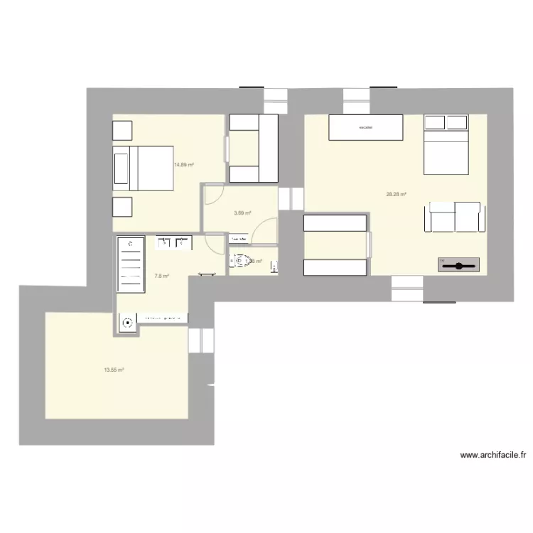 ETAGE1. Plan de ETAGE1. Plan de