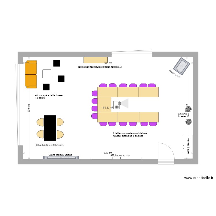 MCDDSPROOM. Plan de 0 pièce et 0 m2