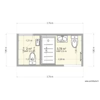 WC ind + SdB parentale