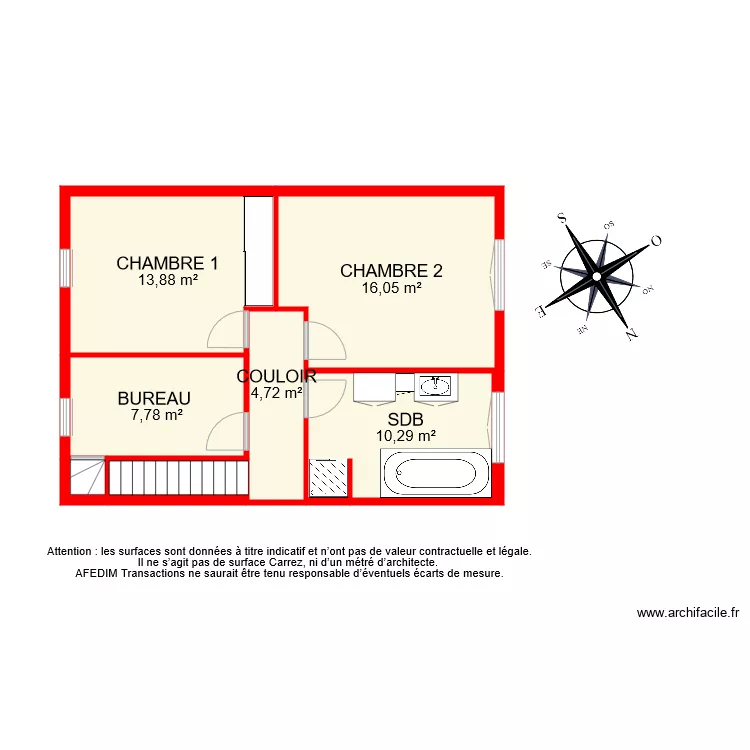 BI 6708 ETAGE 1. Plan de 