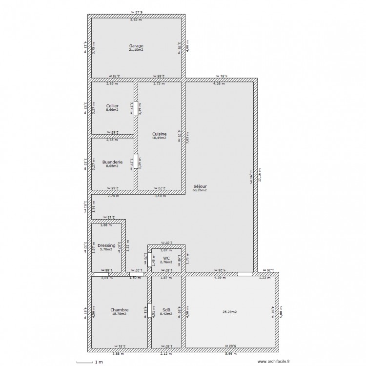 Belz. Plan de 0 pièce et 0 m2