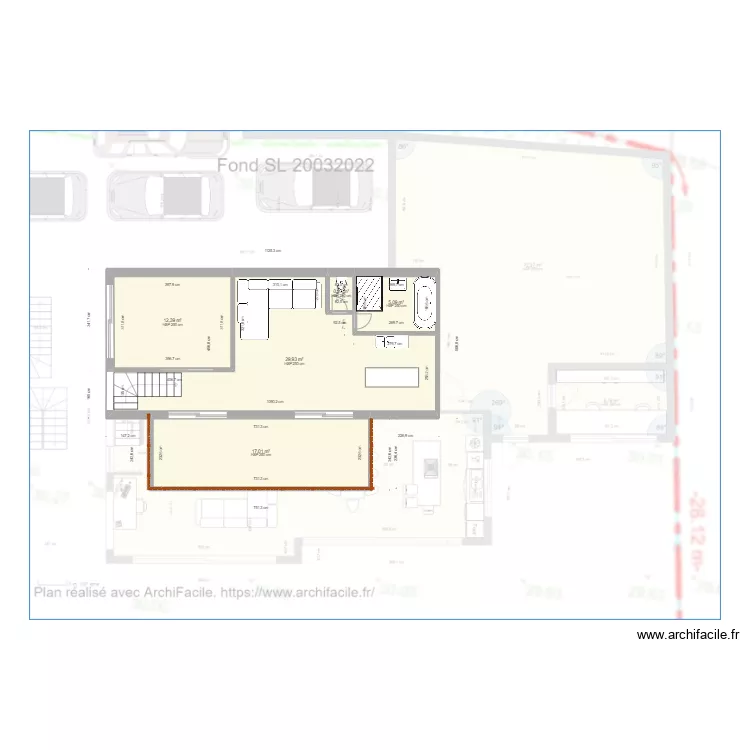 SL &eacute;tage 22032022. Plan de 