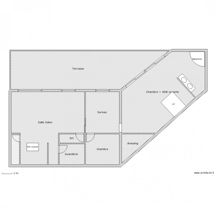 DE CONDE. Plan de 0 pièce et 0 m2