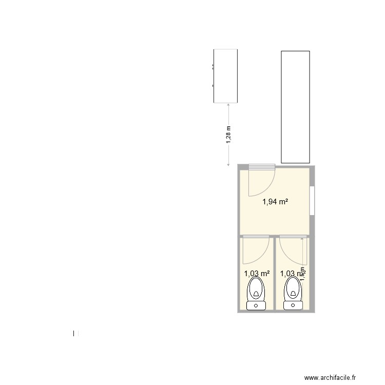 7AVENTURES SANITAIRES 1. Plan de 0 pièce et 0 m2