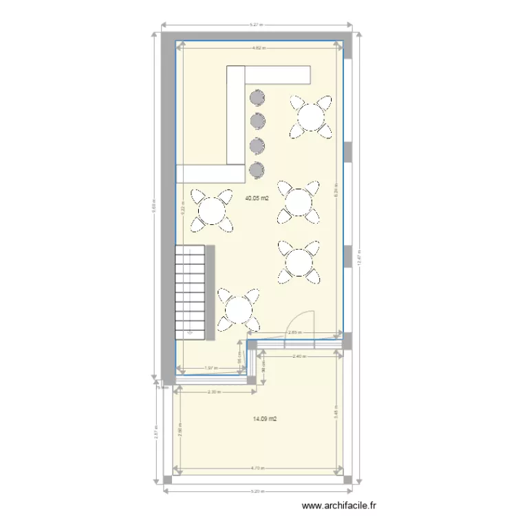 local Ramón de Moncada. Plan de local Ramón de Moncada. Plan de