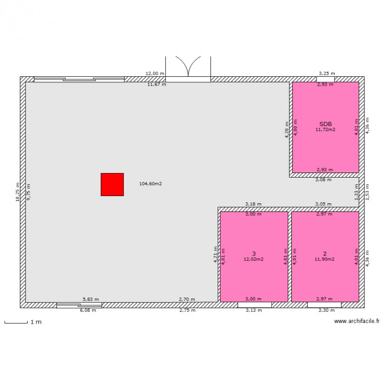 rez de chaussé. Plan de 0 pièce et 0 m2