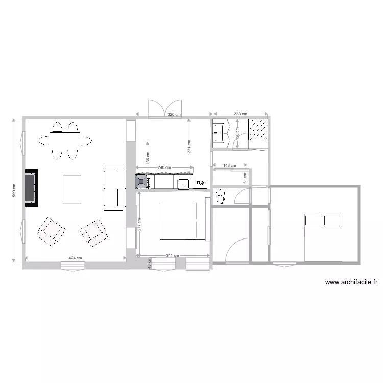 essai gardien. Plan de 