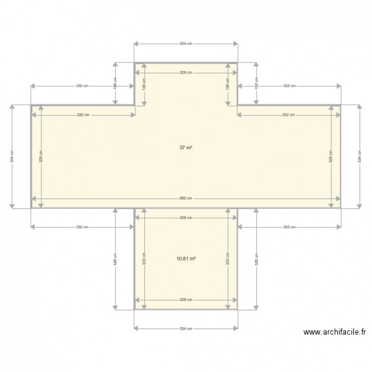 Cabadrale surface intérieur. Plan de 0 pièce et 0 m2