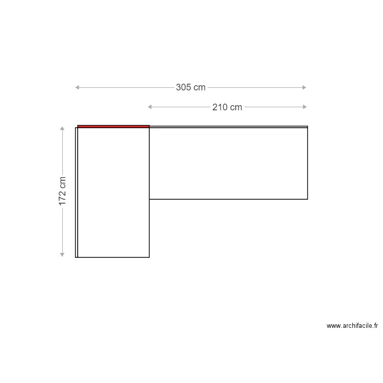 canapé bourhis. Plan de 0 pièce et 0 m2