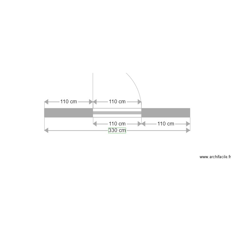 Façade EST FRED. Plan de 0 pièce et 0 m2