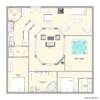 Maison avec patio central 2