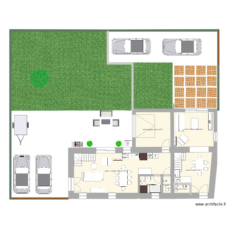 TOULENNE essai 5. Plan de 0 pièce et 0 m2