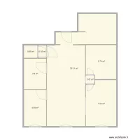 ROME 1er &eacute;tage  Avant travaux