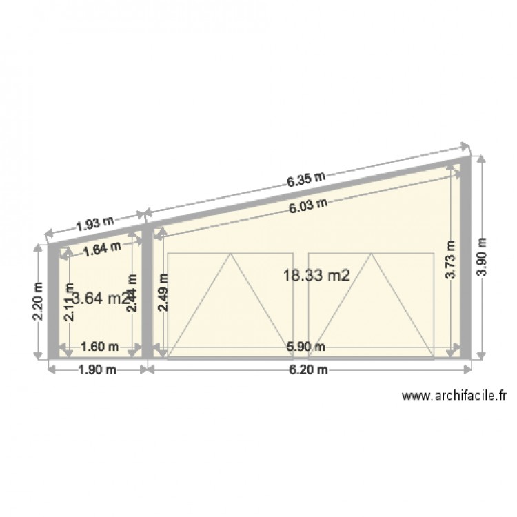 GARAGE STREET VIEW. Plan de 0 pièce et 0 m2