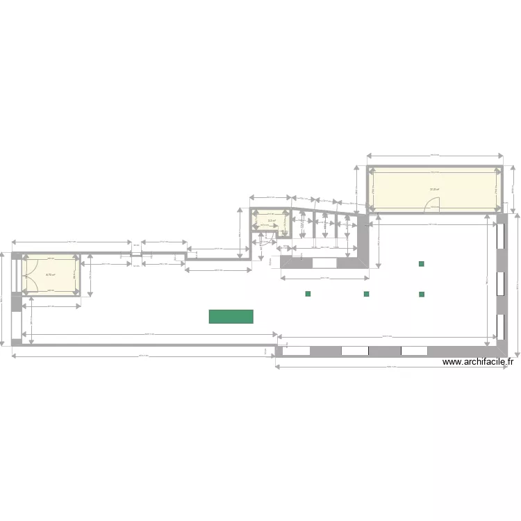 boutique SKFK BILBAO. Plan de 