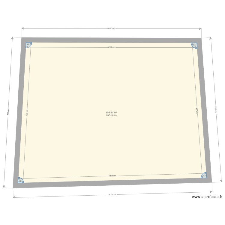 Grange Gérard. Plan de 0 pièce et 0 m2