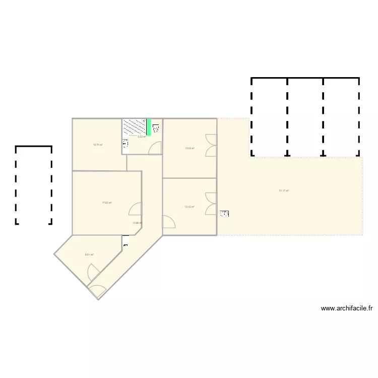 apparte. Plan de apparte. Plan de
