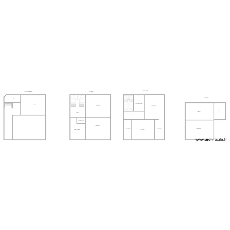 CHALONS EN CHAMPAGNE . Plan de 