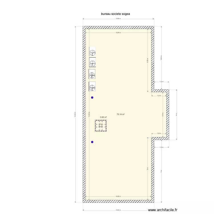 V 2 plan bureau sogea . Plan de 