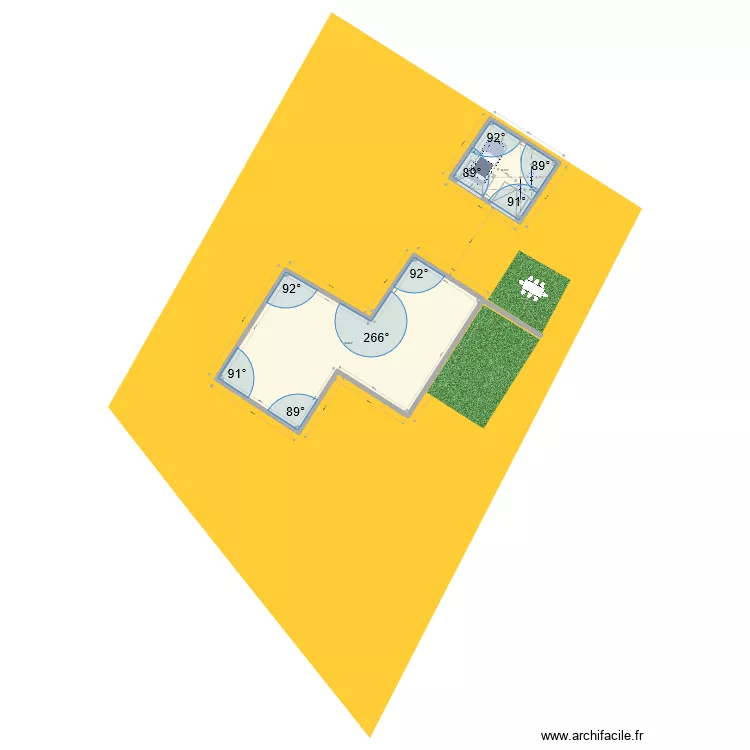 marcy implantation garage v1. Plan de 