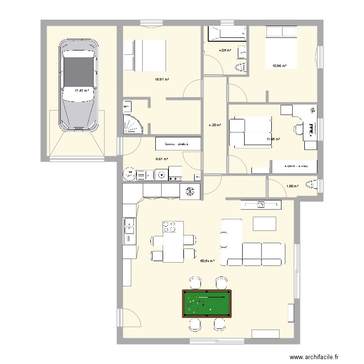 Maison GOCHOKI 4 2VW. Plan de 0 pièce et 0 m2