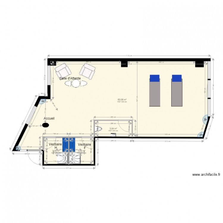 MIHA BODYTEC V6. Plan de 0 pièce et 0 m2