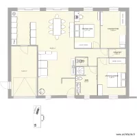 plan maison modifi&eacute; 1