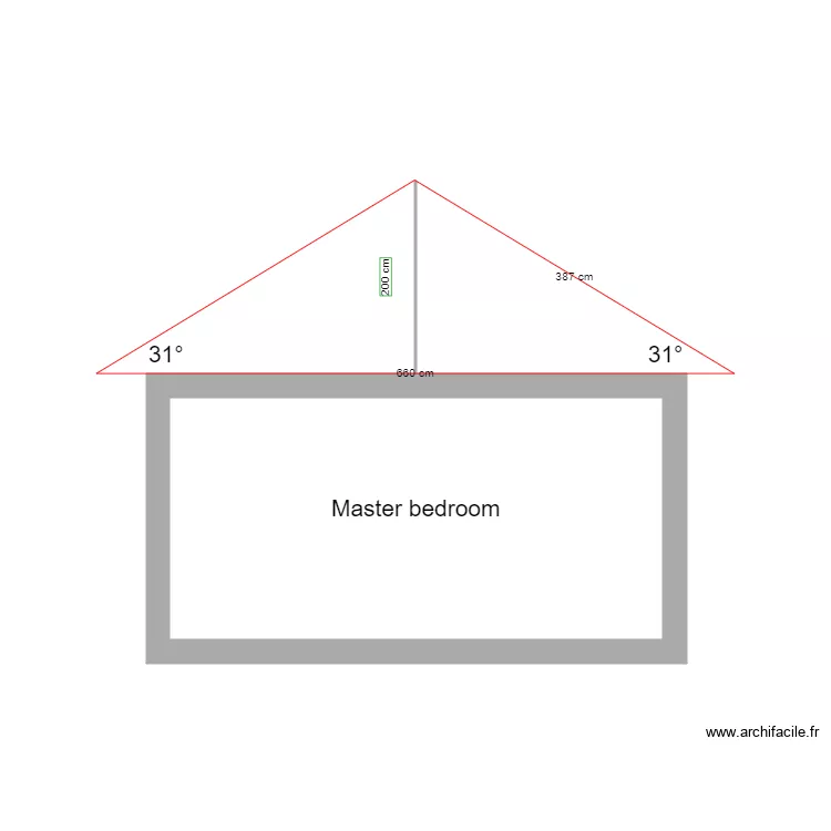 master bedroom roof slope rev1. Plan de 