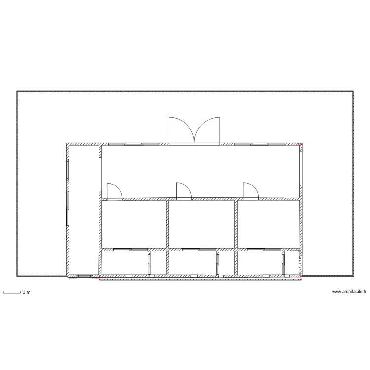 GUYOMARD 110 M2. Plan de 