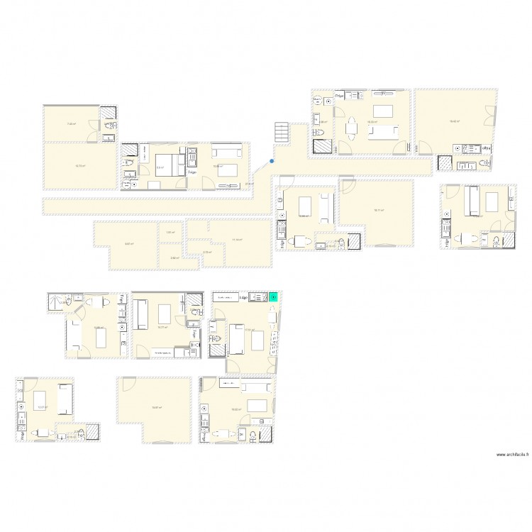 Muret Apparts 2. Plan de 0 pièce et 0 m2