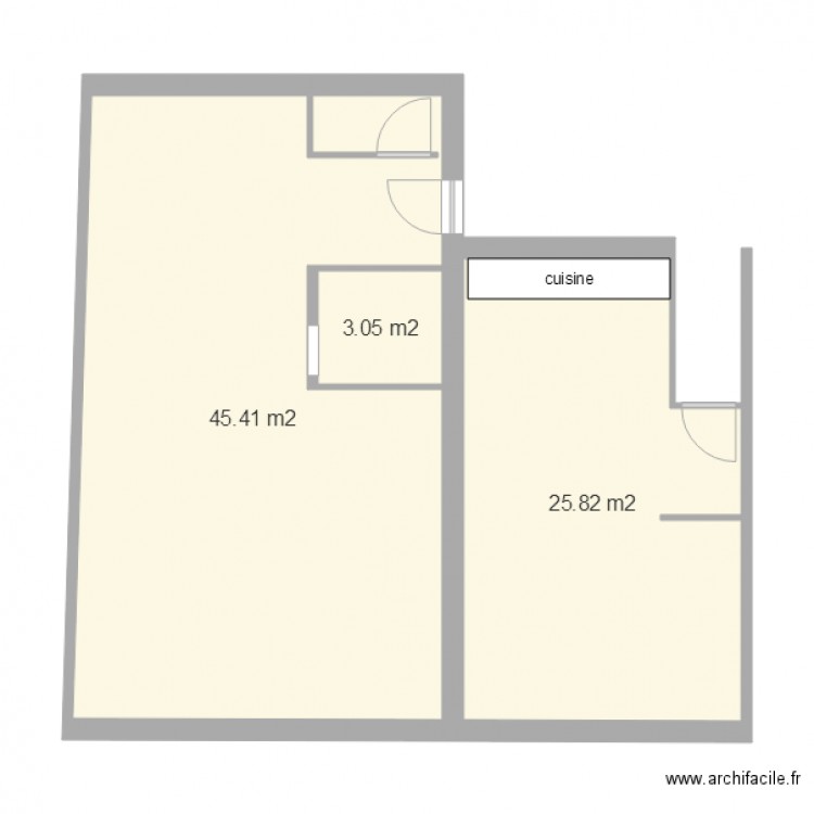 dublin 40 42 rez plus1. Plan de 0 pièce et 0 m2