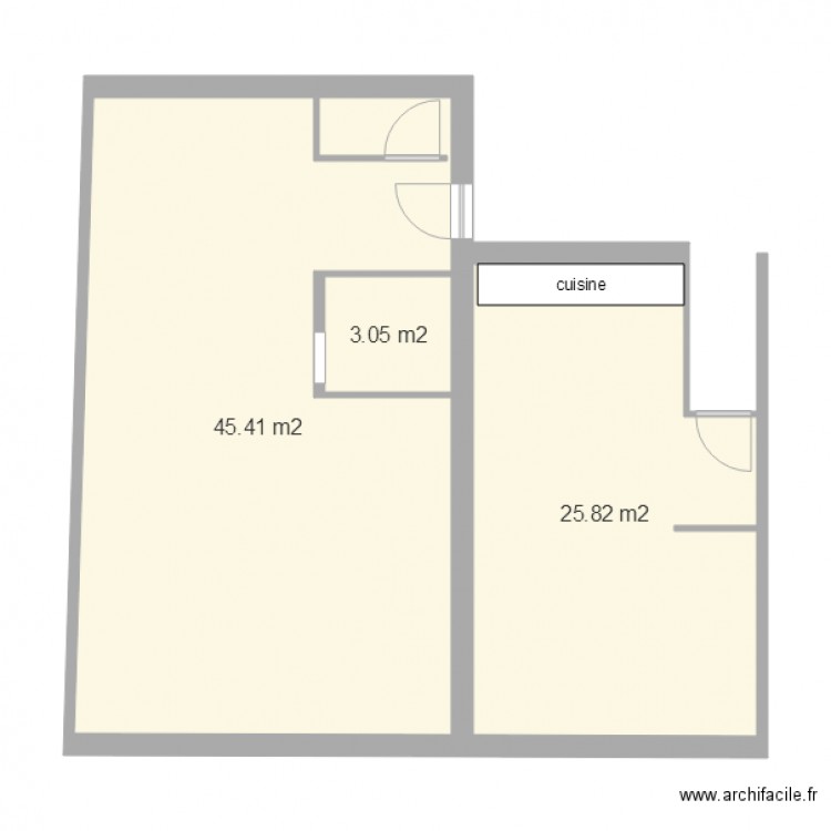 dublin 40 42 rez plus1. Plan de 0 pièce et 0 m2