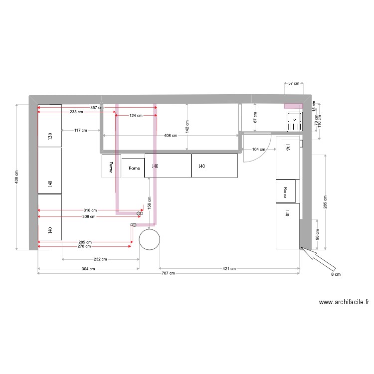 les casiers du port 6. Plan de 0 pièce et 0 m2