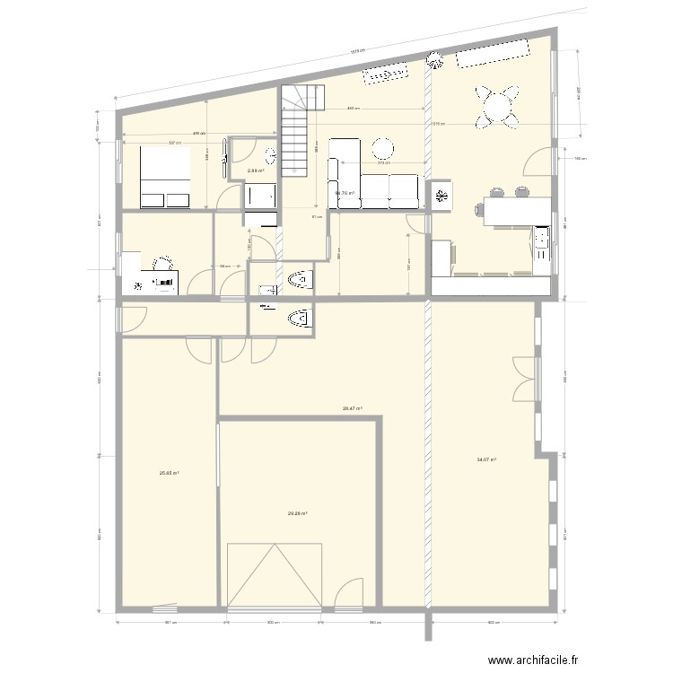 MAISON La Chapelle Chaussée 6. Plan de 0 pièce et 0 m2