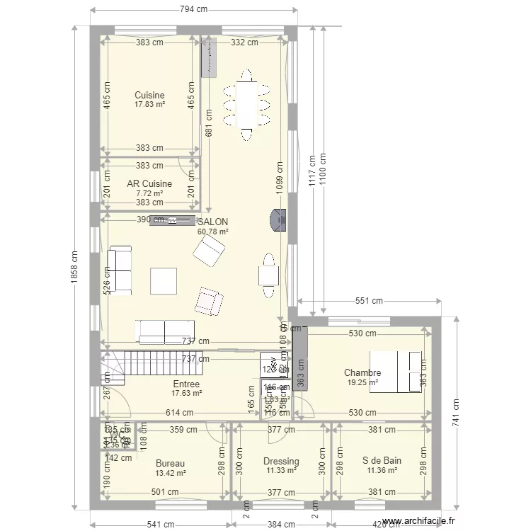 version JJ ENT COTE 26 01. Plan de 