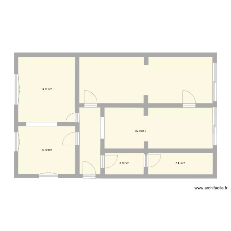 Mson L&eacute;tharouilly bas. Plan de 