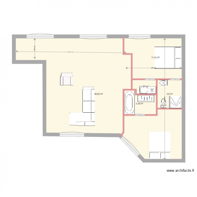 projet paris 2. Plan de 0 pièce et 0 m2