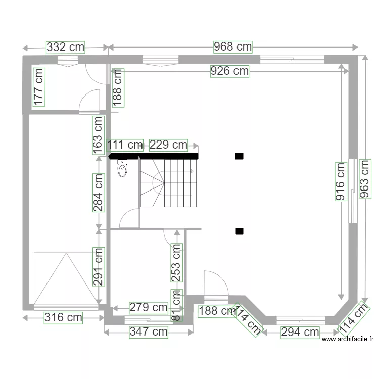 goletto v2. Plan de 