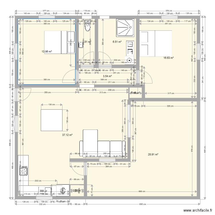 125bis. Plan de 0 pièce et 0 m2