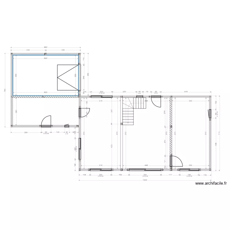PALOMBA Fondations. Plan de 