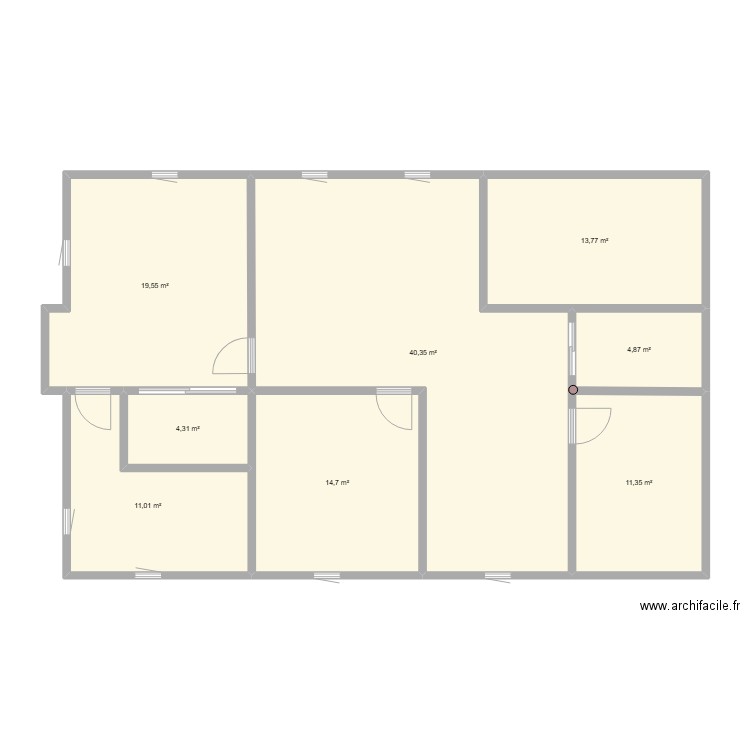 nvelle. Plan de 0 pièce et 0 m2